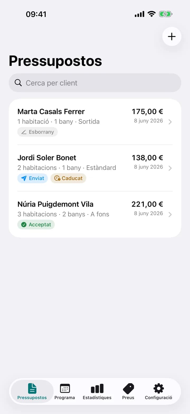 TOT ORDENAT — Estimaid