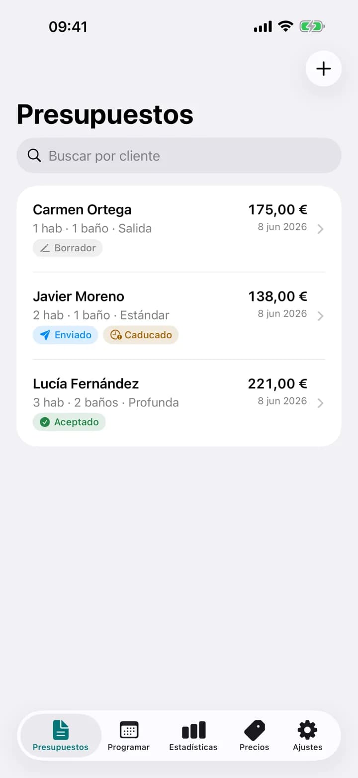 Todo organizado — Estimaid