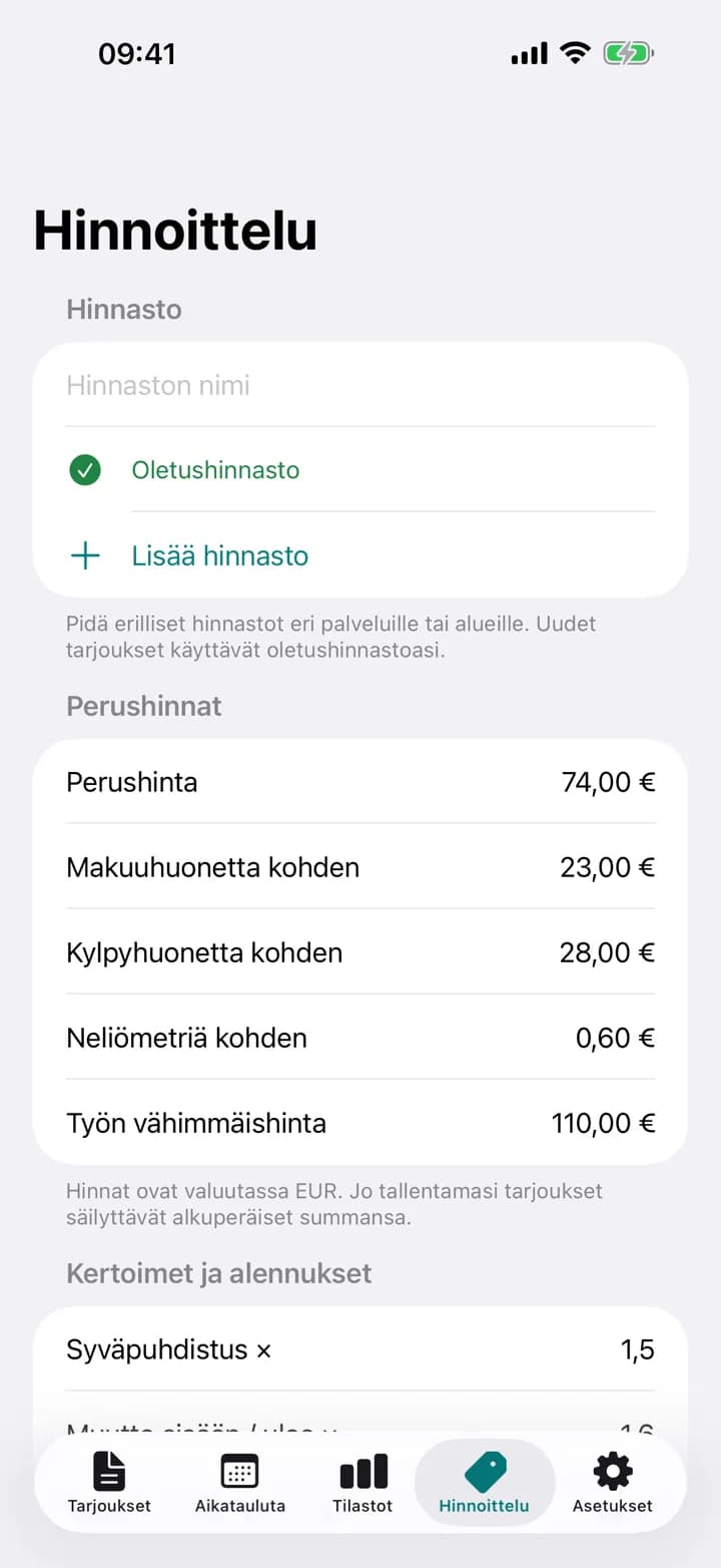 OMAN NÄKÖISESI — Estimaid