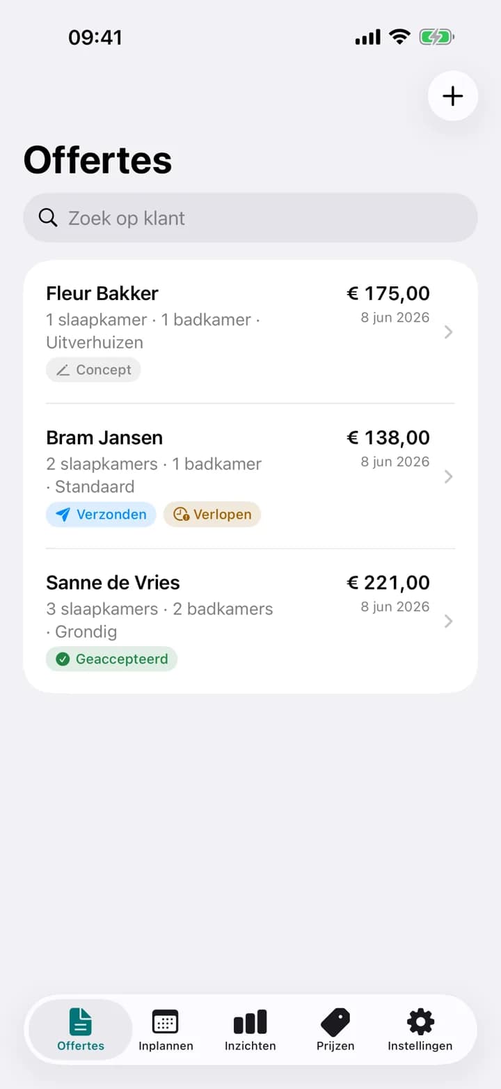 ALTIJD OVERZICHT — Estimaid