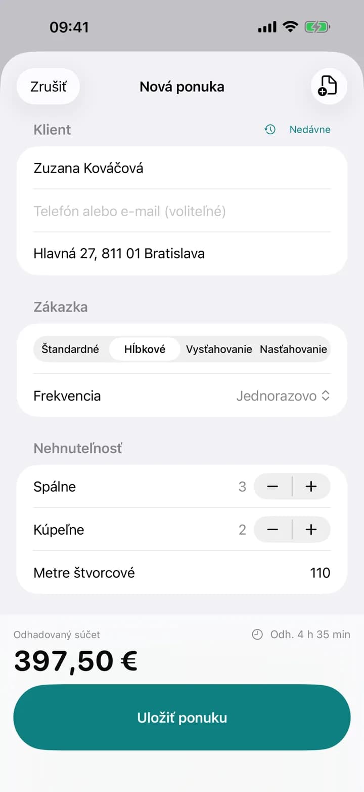 OKAMŽITÉ NACENENIE — Estimaid