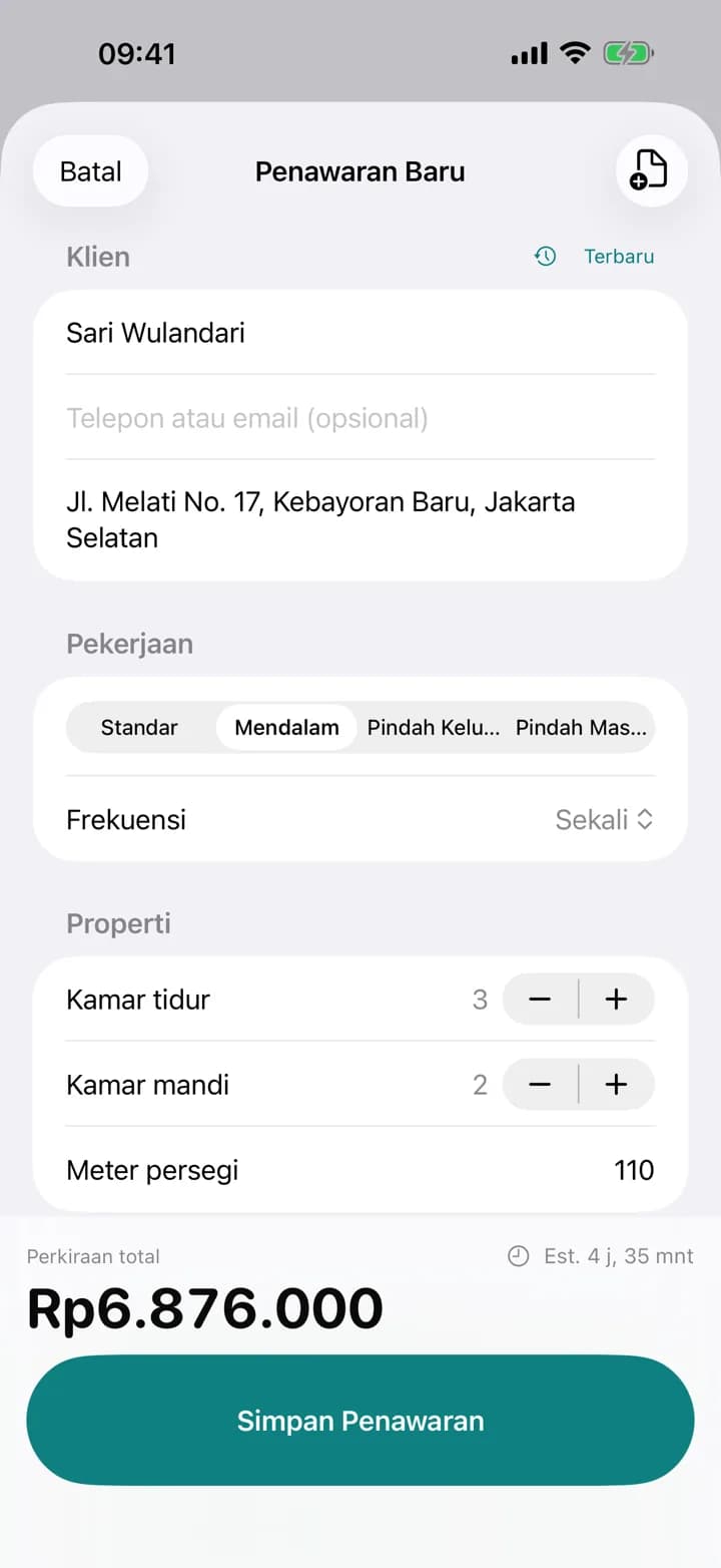HARGA INSTAN — Estimaid