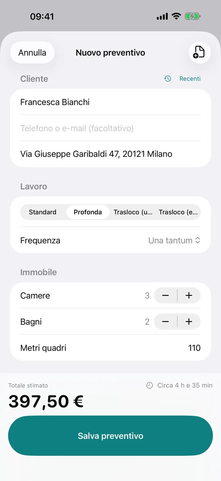 PREZZO IMMEDIATO — Estimaid