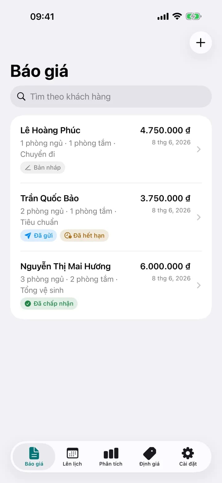 GỌN GÀNG — Estimaid